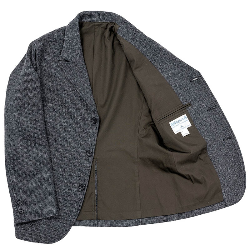 WORKERS/������� Glenn JacketHerringbone