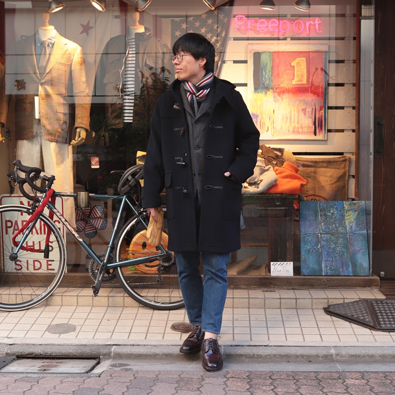 GLOVERALL/�������С������� KingstonDuffle Coat