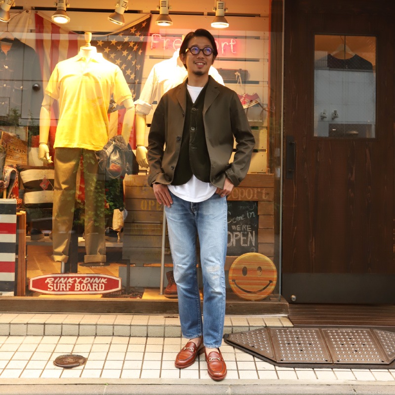 WORKERS Cruiser Vest Corduroy Olive/������� ���롼�����٥��� �����ǥ�������꡼��