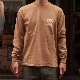 SLOPPY SUPPLY Long Sleeve TEE GRIZZLY