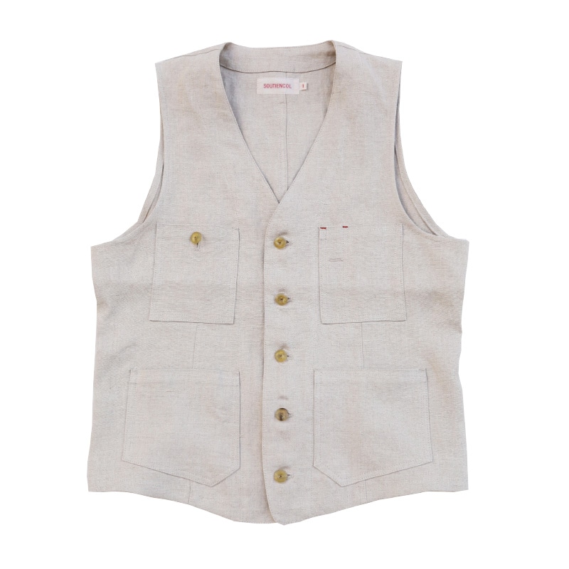 SOUTIENCOL/���ƥ����󥳥� WORK VEST 121001