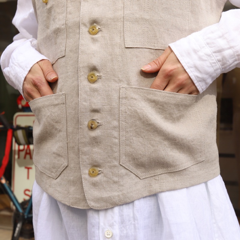 SOUTIENCOL/���ƥ����󥳥� WORK VEST 121001