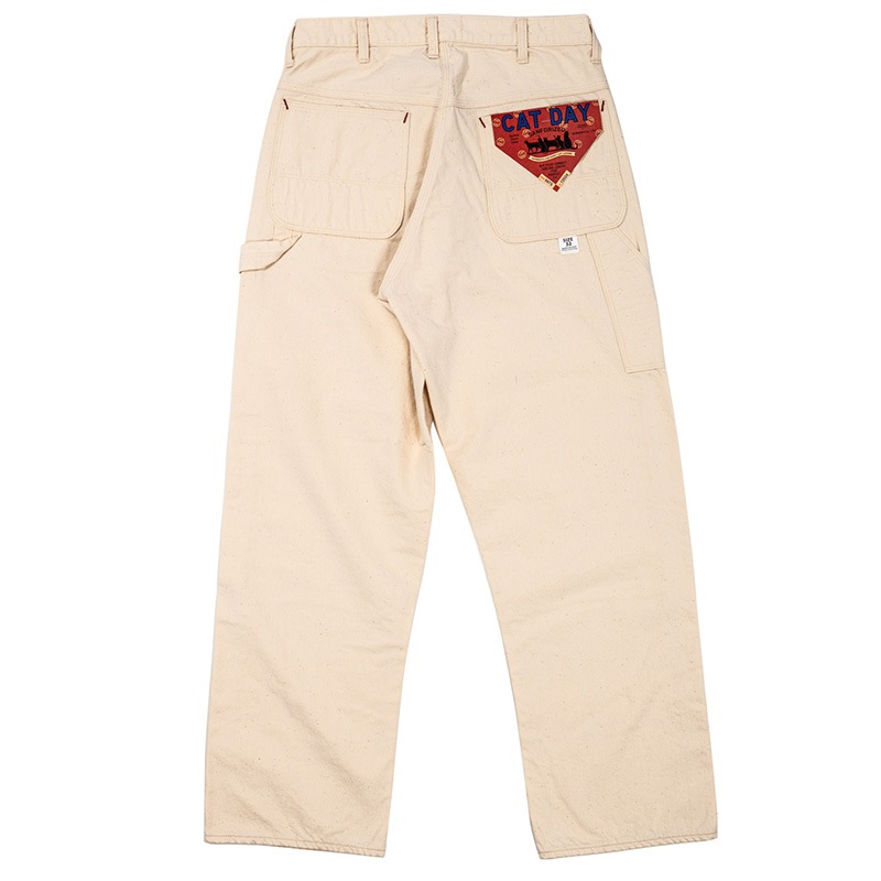 WORKERS/�������  CAT DAY Painter Pants10 oz White Denim