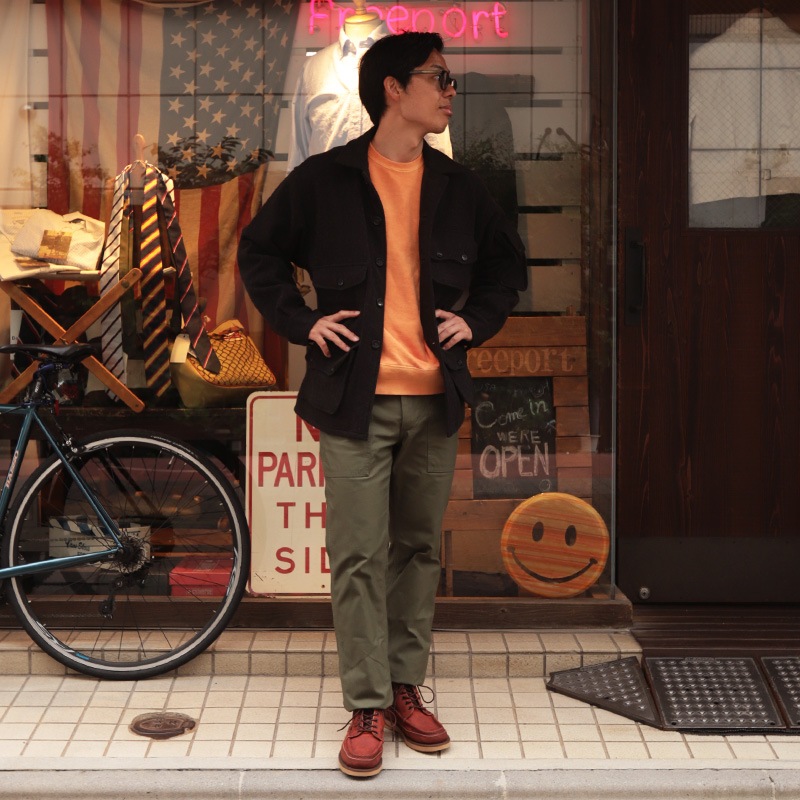 WORKERS/������� W&G Jacket Herringbone