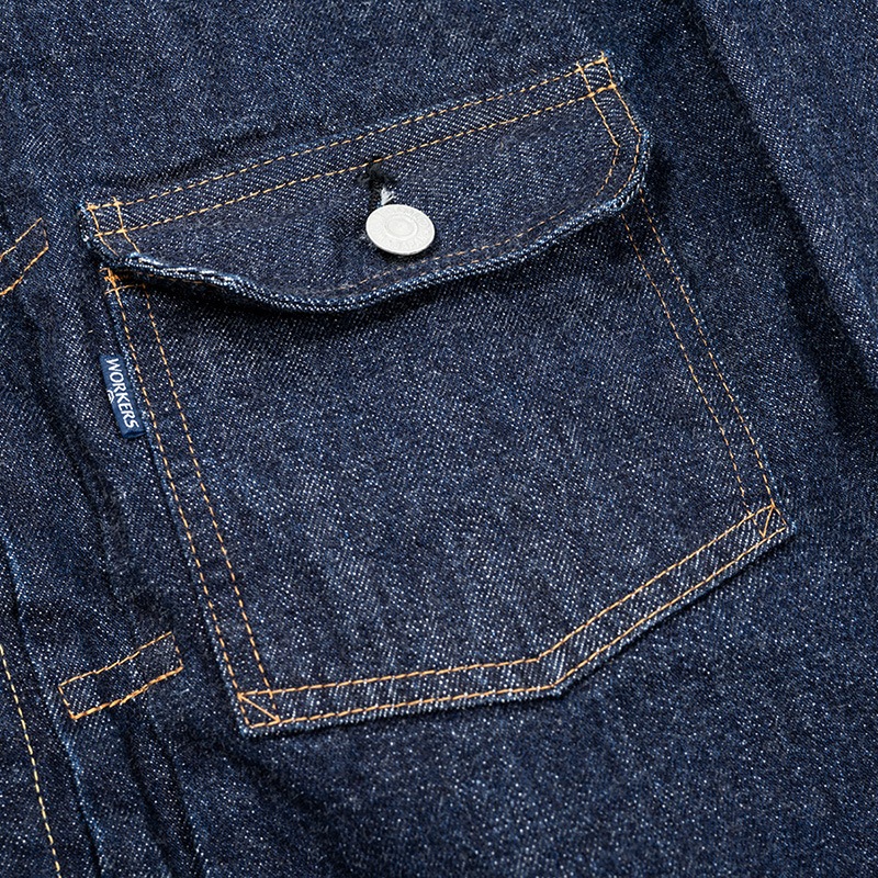 WORKERS/������� Lot 807, Denim Jacket, 13.75 oz