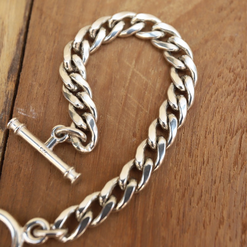 MADE IN CALIFORNIA CHAIN BRACELET T-BAR :