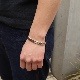MADE IN CALIFORNIA CHAIN BRACELET T-BAR :