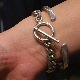 MADE IN CALIFORNIA CHAIN BRACELET T-BAR :