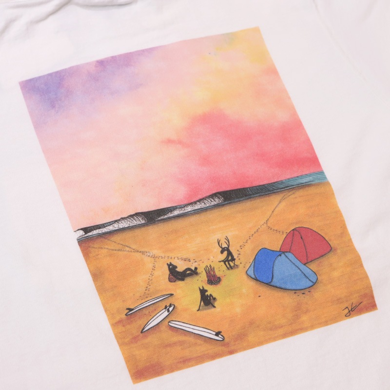 GOODWEAR JONAS CLAESSON TEE BEACH CAMPING