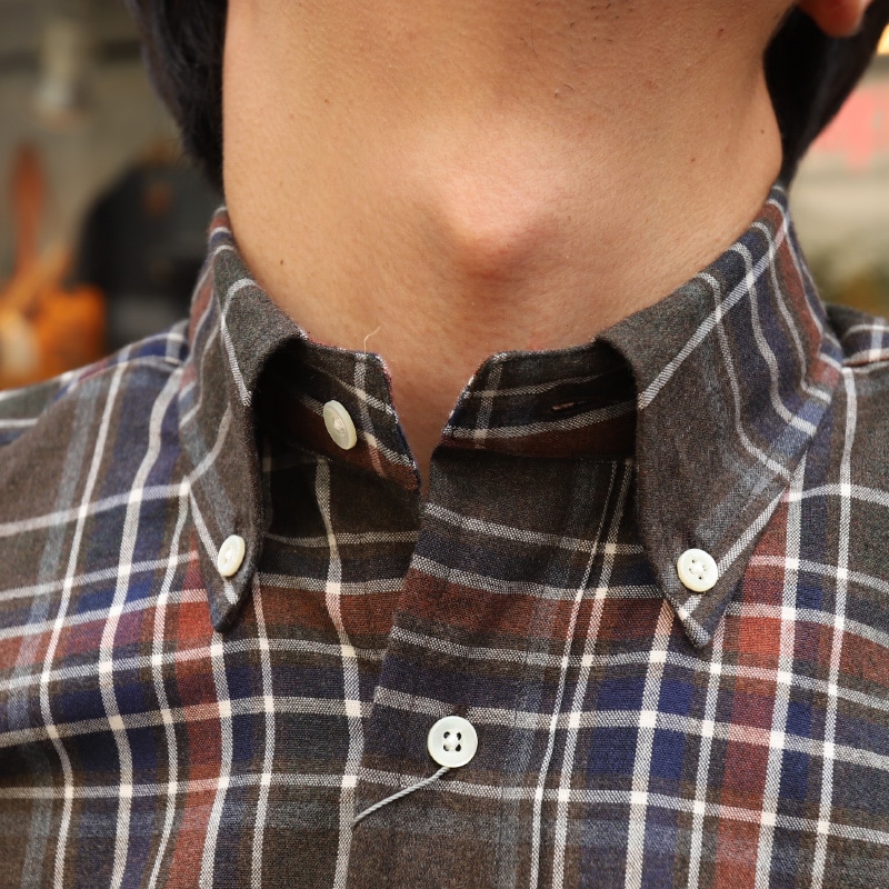 SOUTIENCOL IVY LEAGUE OLIVE CHECK 212006/���ƥ����󥳥� �����ӡ��꡼��