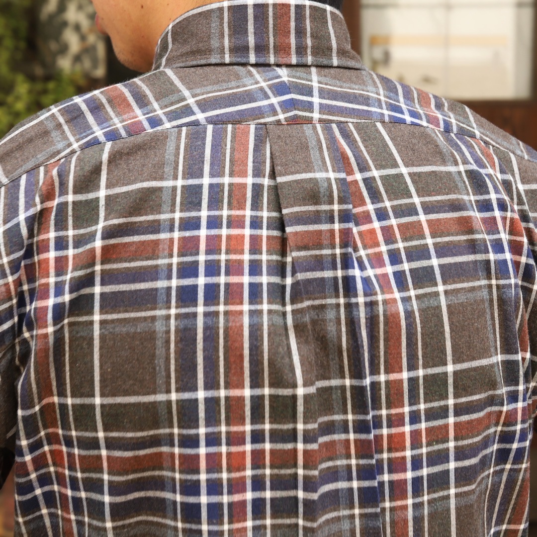 SOUTIENCOL IVY LEAGUE OLIVE CHECK 212006/���ƥ����󥳥� �����ӡ��꡼��