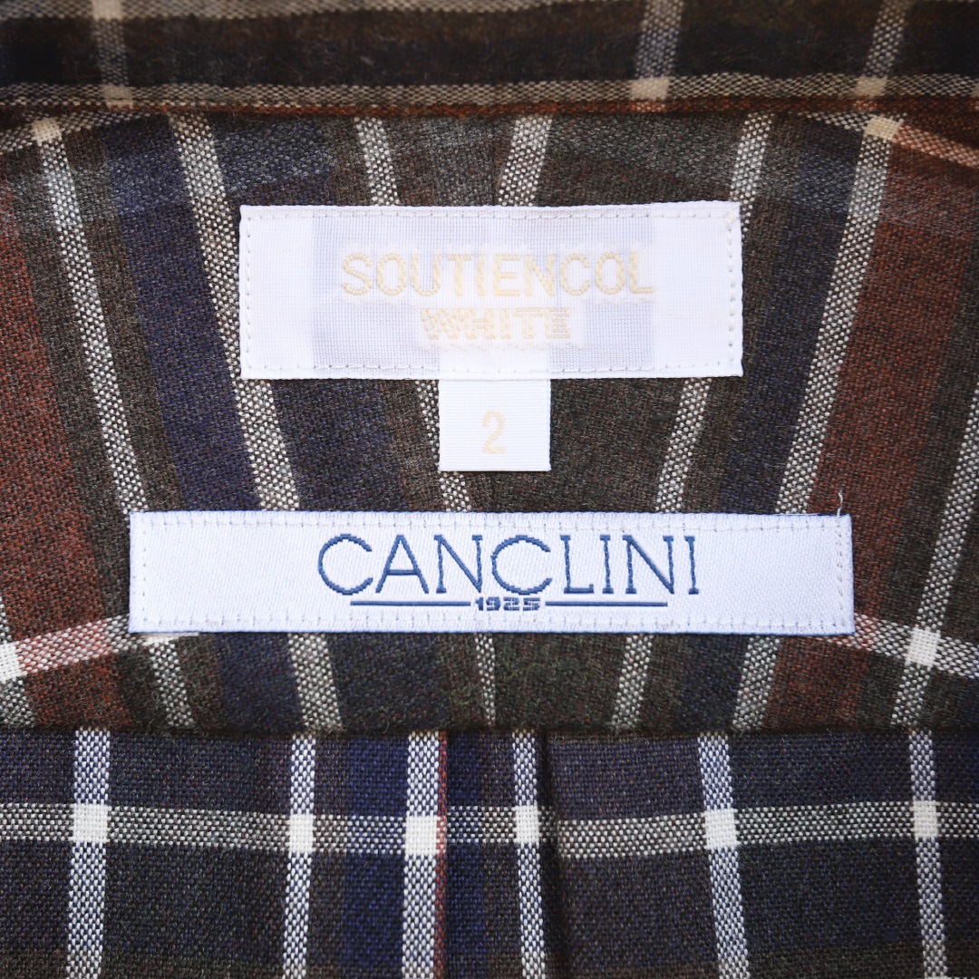 SOUTIENCOL IVY LEAGUE OLIVE CHECK 212006/���ƥ����󥳥� �����ӡ��꡼��