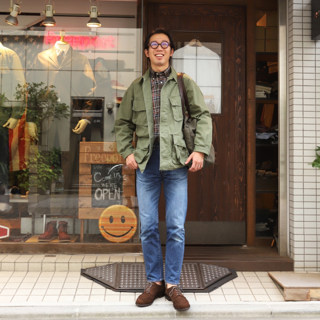 SOUTIENCOL IVY LEAGUE OLIVE CHECK 212006/���ƥ����󥳥� �����ӡ��꡼��