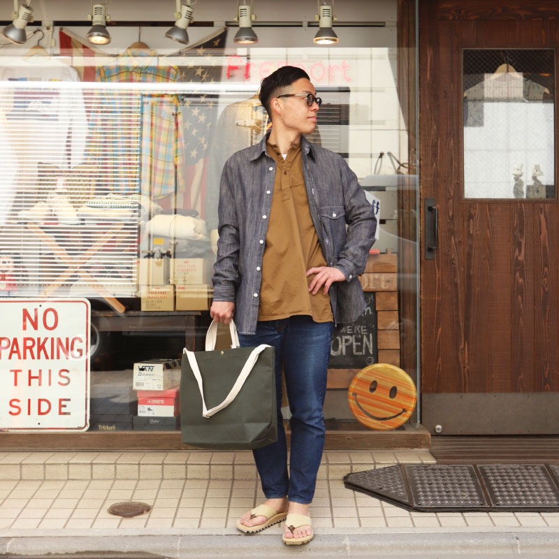 WORKERS/������� Sleeping Shirt Twill