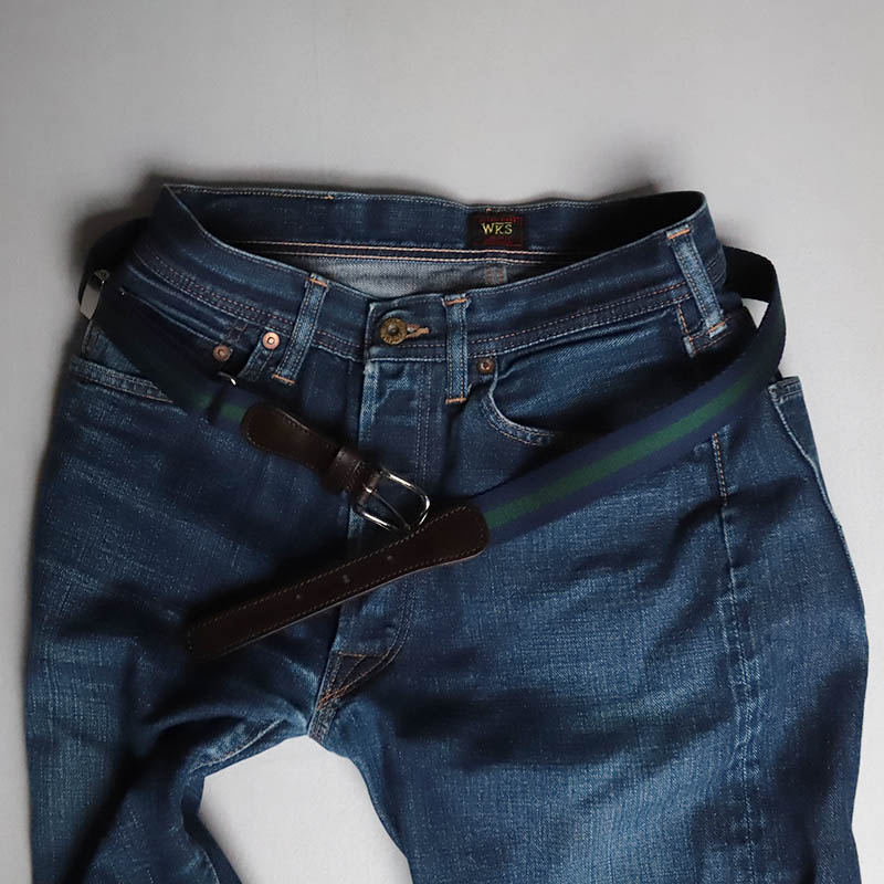 BLUE WATER Adjustable Ribbon Belt