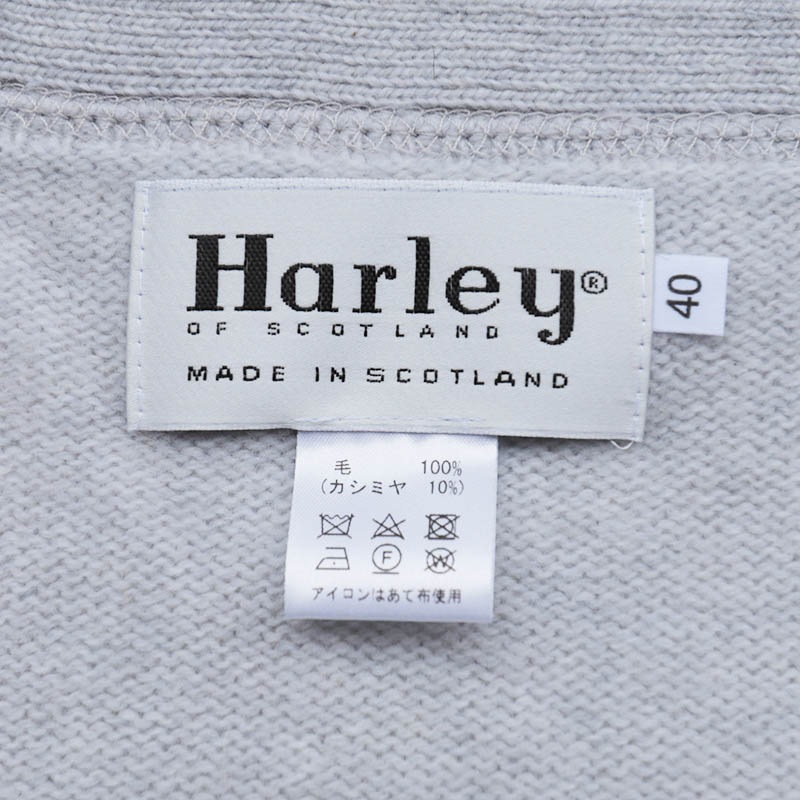 Harley Of Scotland/ϡ졼 Cardigan Merino Cashmere