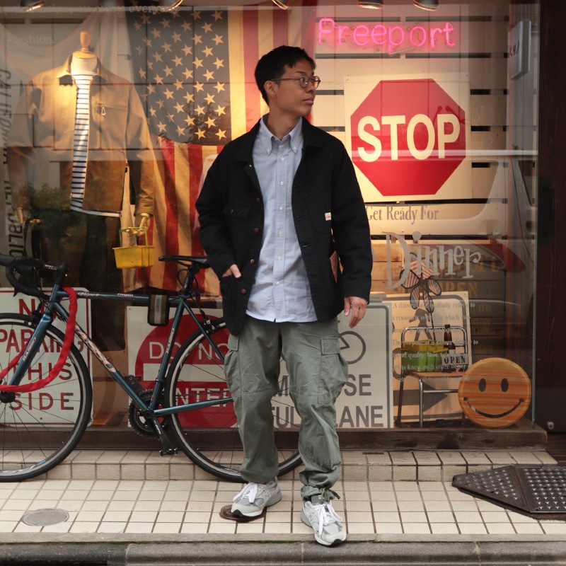 WORKERS/CAT DAY Coverall Black Duck