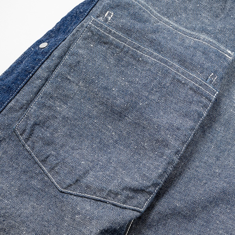 WORKERS/���������CAT DAY Coverall, 9.5 oz Indigo Denim