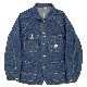 WORKERS/���������CAT DAY Coverall, 9.5 oz Indigo Denim