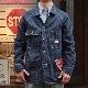 WORKERS/���������CAT DAY Coverall, 9.5 oz Indigo Denim