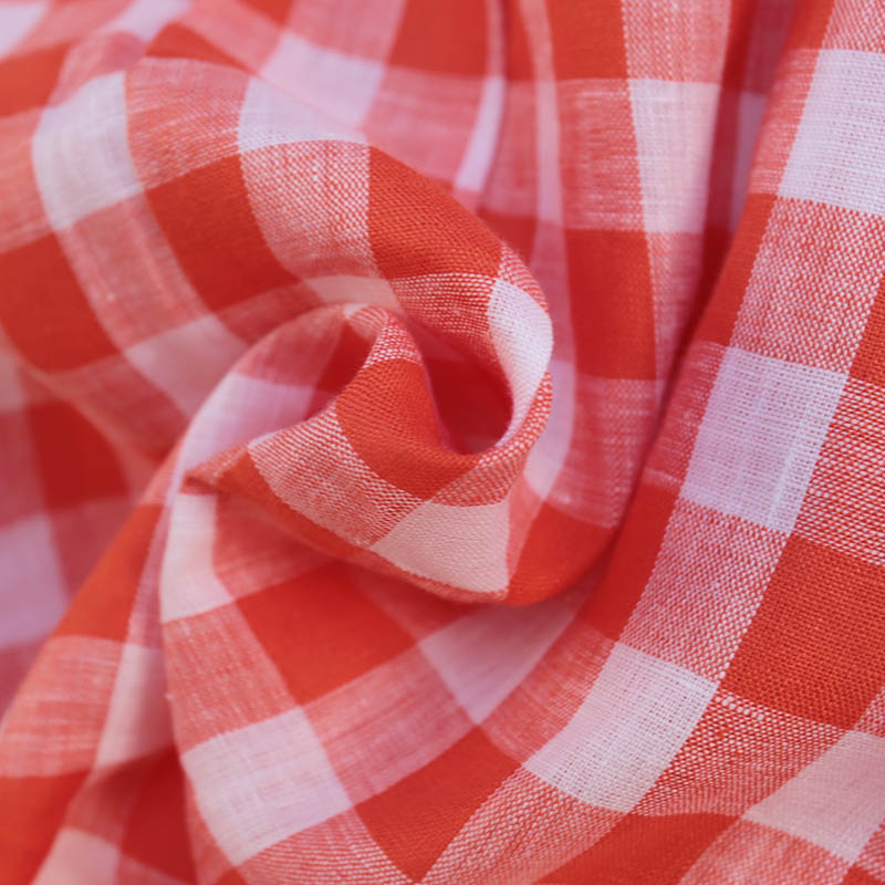 SOUTIENCOL/���ƥ����󥳥� RE MAKE POLO-H CANCLINI OrangeBlockCheck