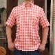 SOUTIENCOL/���ƥ����󥳥� RE MAKE POLO-H CANCLINI OrangeBlockCheck