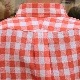 SOUTIENCOL/���ƥ����󥳥� RE MAKE POLO-H CANCLINI OrangeBlockCheck
