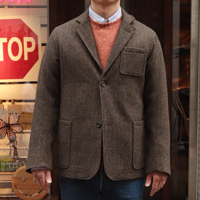 WOREKRS/�������  Walcott Jacket, Ichinomiya Tweed