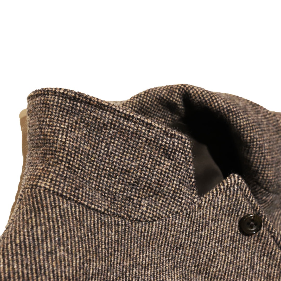 WORKERS Maple Leaf Jacket Brown Psttern Tweed/����������ᥤ�ץ�꡼�ե��㥱�å�