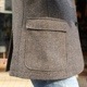 WORKERS Maple Leaf Jacket Brown Psttern Tweed/����������ᥤ�ץ�꡼�ե��㥱�å�