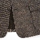 WORKERS Maple Leaf Jacket Brown Psttern Tweed/����������ᥤ�ץ�꡼�ե��㥱�å�
