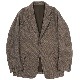 WORKERS Maple Leaf Jacket Brown Psttern Tweed/����������ᥤ�ץ�꡼�ե��㥱�å�
