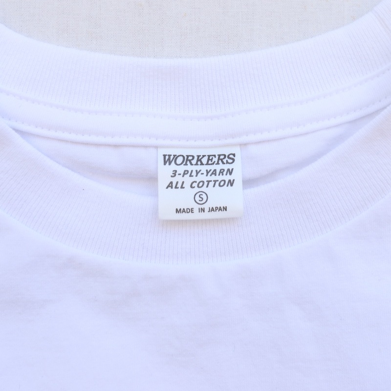 WORKERS/�������  3PLY SHOE PRINT TEE REGULAR FIT �쥮��顼�ե��å�