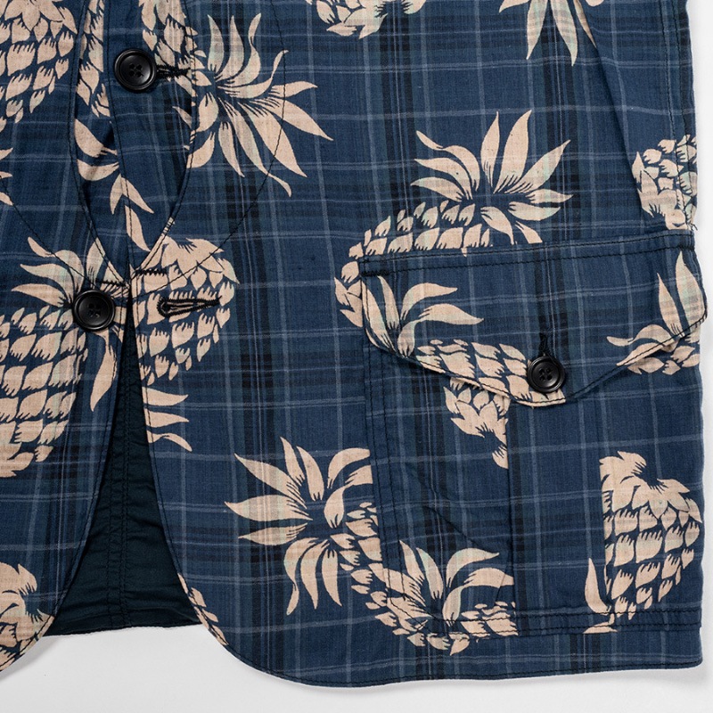 WORKERS/������� Cruiser Vest PinnappleIndigoMadras