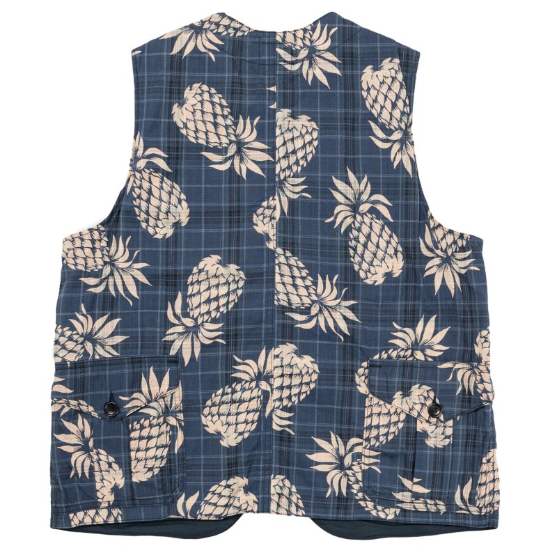 WORKERS/������� Cruiser Vest PinnappleIndigoMadras