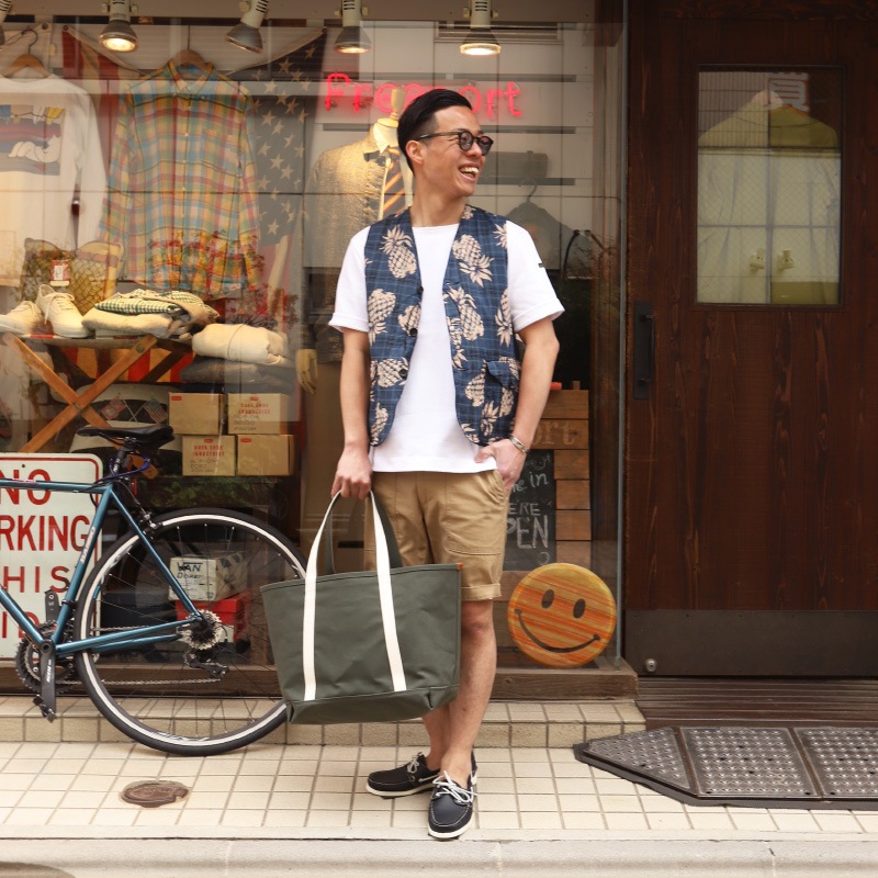 WORKERS/������� Cruiser Vest PinnappleIndigoMadras