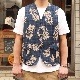 WORKERS/������� Cruiser Vest PinnappleIndigoMadras