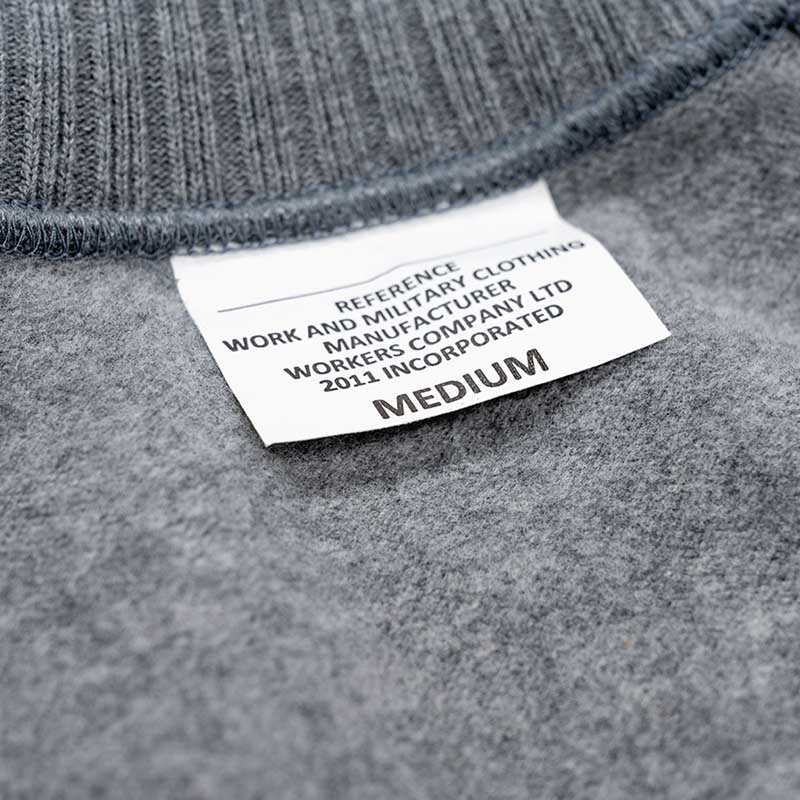 WORKERS/������� HeavyCottonRaglanSwester