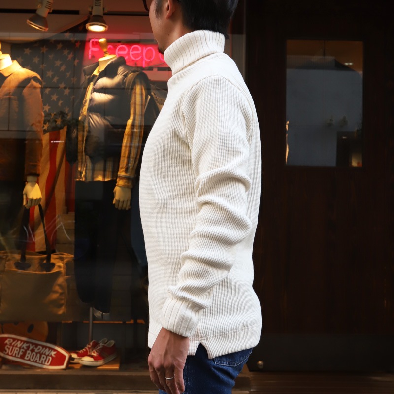 Nigel Cabourn/�ʥ������륱���ܥ� TURTLE NECK WAFFLE