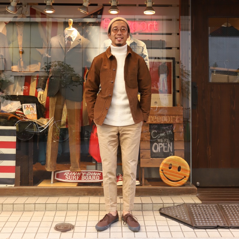 Nigel Cabourn/�ʥ������륱���ܥ� TURTLE NECK WAFFLE