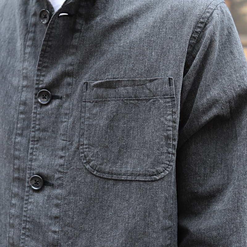 WORKERS/ Forestier, CottonBlack Chambray