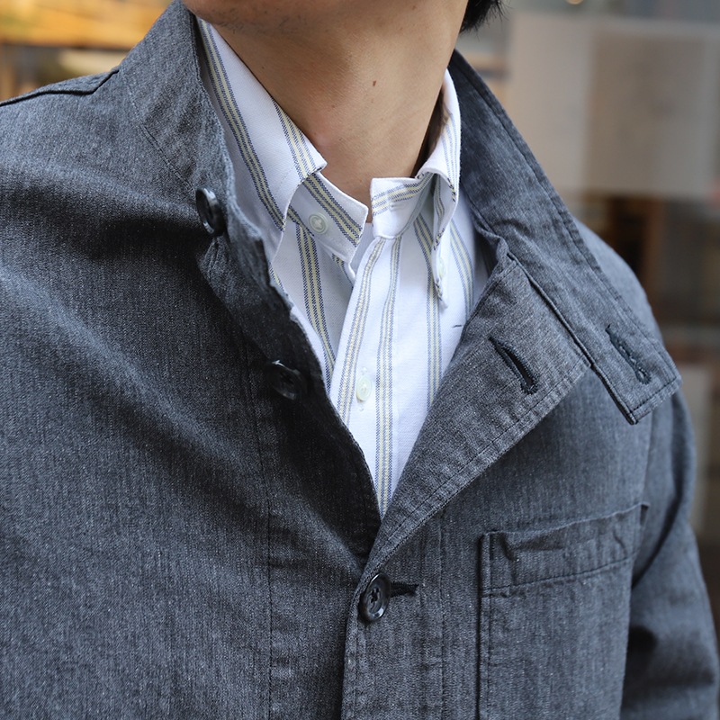 WORKERS/ Forestier, CottonBlack Chambray