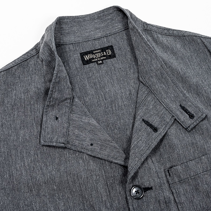 WORKERS/ Forestier, CottonBlack Chambray