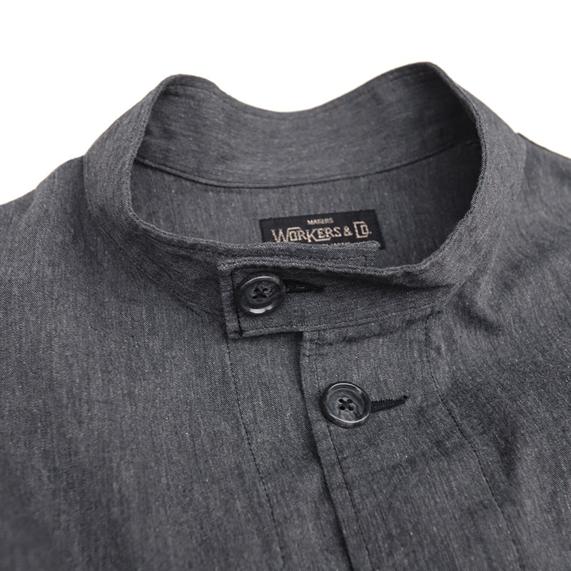 WORKERS/ Forestier, CottonBlack Chambray