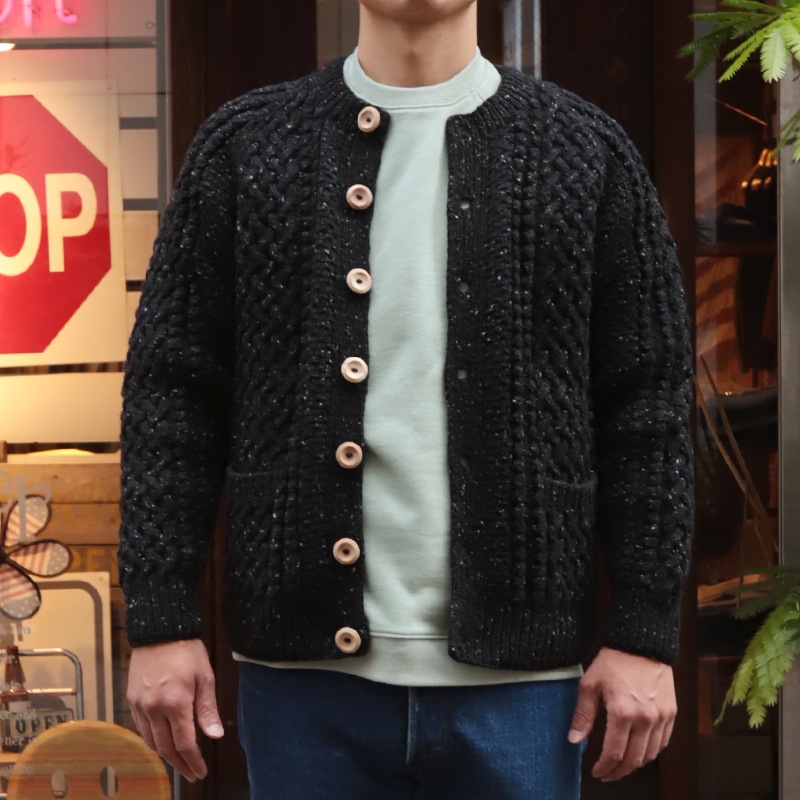 INVERALLAN/С 4A CREW NECK CARDIGAN SoftDonegal