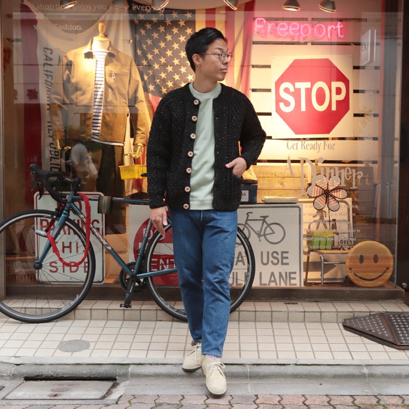 INVERALLAN/С 4A CREW NECK CARDIGAN SoftDonegal