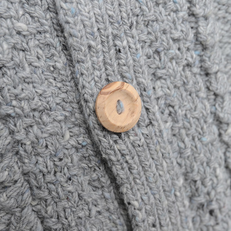 INVERALLAN/С 4A CREW NECK CARDIGAN SoftDonegal