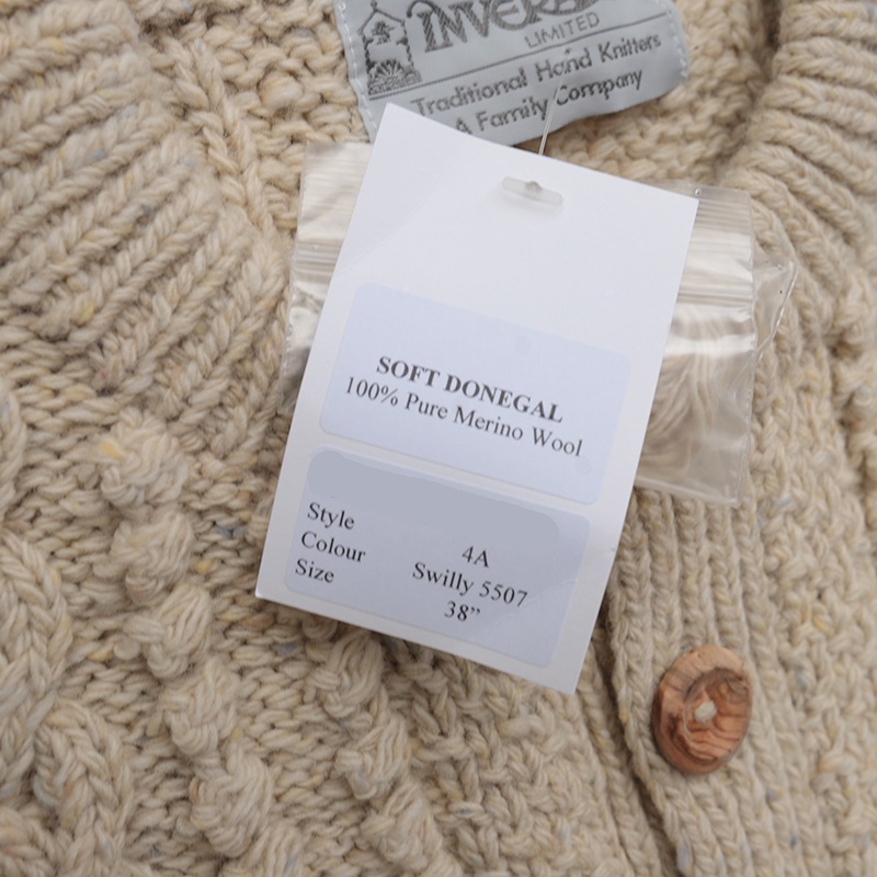 INVERALLAN/С 4A CREW NECK CARDIGAN SoftDonegal