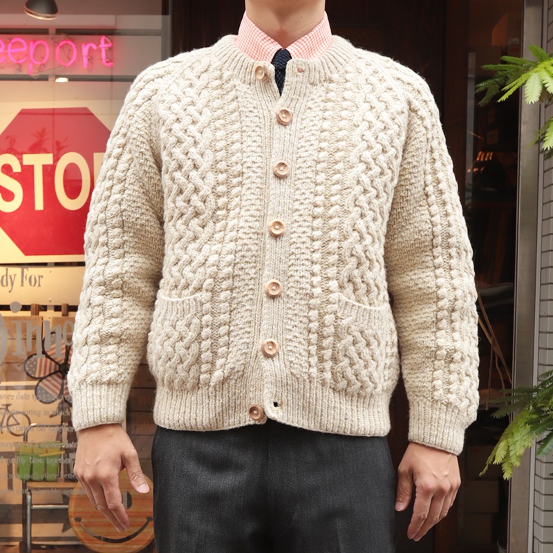 INVERALLAN/С 4A CREW NECK CARDIGAN SoftDonegal