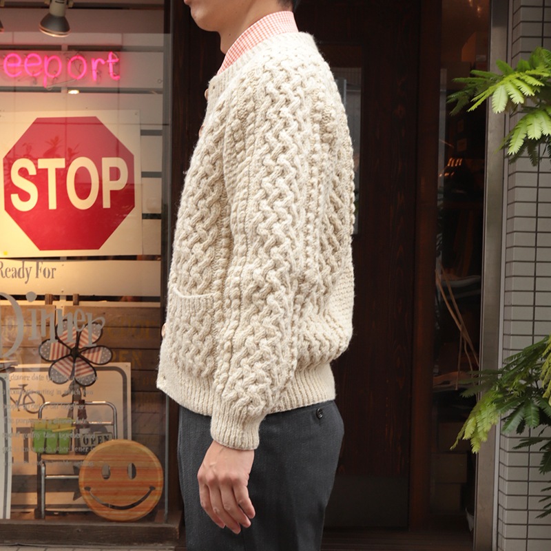 INVERALLAN/С 4A CREW NECK CARDIGAN SoftDonegal